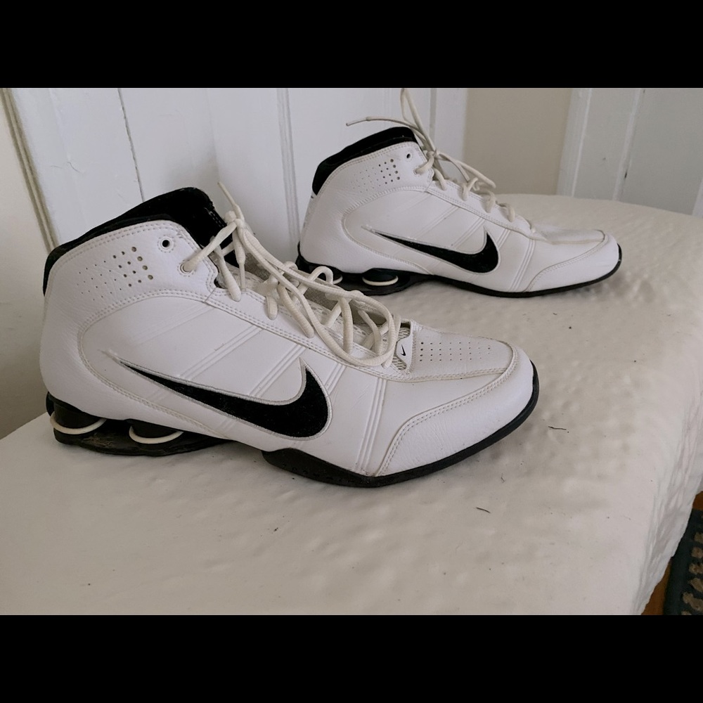 Nike Shox Hightops Black/White size 13